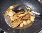 Foto langkah ke 3 dari resep Semur Tahu Telur.