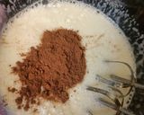 صورة لخطوة 2 من وصفة كيكة 7 معالق 🍫🥧