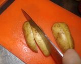 Foto del paso 2 de la receta: Papas canoa al horno