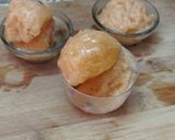 A picture of step 5 of Muskmelon Sorbet.