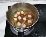 รูปขั้นตอนการทำที่ 4 ของ บะหมี่ผักลูกชิ้นอกไก่ น้ำซุปมิโสะ