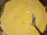 Besan Milk Burfi from ghee residue