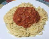Foto del paso 4 de la receta Espaguetis con salsa boloñesa vegana
