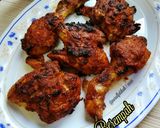 Gambar langkah 4 resipi Ayam Bakar Berempah.