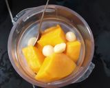 Hình bước làm 2 của món TÁO! Đủ chưa? 😆😆 (sinh tố)