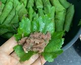 Hình bước làm 3 của món Bò lá nho 🍇 🍃