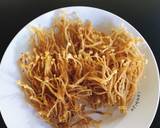 รูปขั้นตอนการทำที่ 3 ของ เห็ดเข็มทองทอดกรอบ