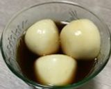 A picture of step 4 of Single-Serve Iced Coffee with Mochi Ice Cream.