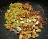 A picture of step 3 of Mango Paneer Parwal Dorma.