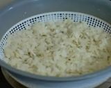A picture of step 1 of Kanda poha (Bombay style).