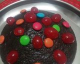A picture of step 5 of Brownie cake.