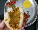 A picture of step 5 of Kutchi-Dabeli (Jain version).