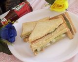 A picture of step 9 of Omelette Sandwich.