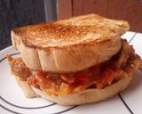 Foto del paso 6 de la receta: Sándwich de pollo🍗🍞🍅