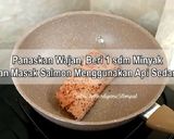 Foto langkah ke 5 dari resep Salmon steak with creamy mushroom sauce.