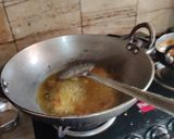 A picture of step 7 of Garlic poha cutlets with garlic tomato sauce.