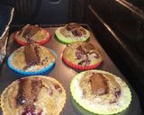 Meggyes muffin recept fázis 5 fotója