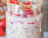 Foto del paso 2 de la receta: Porridge frío “Cheesecake”