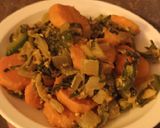 Foto del paso 9 de la receta: Revuelto de verdes y boniato