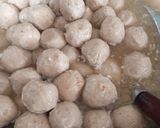 Foto langkah ke 3 dari resep Bakso Tanpa Tepung.