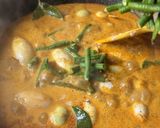 Foto langkah ke 5 dari resep Gulai cumi bunting telur puyuh.
