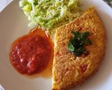 Foto del paso 7 de la receta: Tortilla de cabellos de Ángel