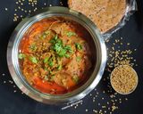 मेथीदाना औऱ पापड की सब्जी (Methidana aur papad ki sabzi recipe in Hindi) रेसिपी चरण 8 फोटो