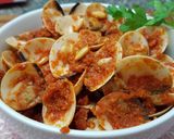 Foto del paso 6 de la receta Almejas con piñones y salsa de tomates secos