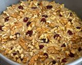 A picture of step 12 of Banana Walnut Cranberry Tea Cake.