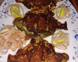 A picture of step 4 of Pomfret fry.