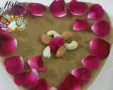A picture of step 1 of Bati churma cake.