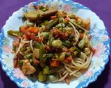Foto del paso 8 de la receta Espaguetis con verduras