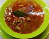 Lencsegulyás recept fázis 11 fotója