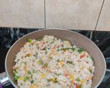 A picture of step 7 of Fried brown rice.