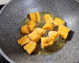 A picture of step 2 of Gatte ki sabzi.