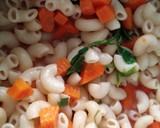 Foto del paso 3 de la receta: Sopa de coditos con albóndiga de pollo 🍵