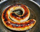 Une image de l'étape 4 de Polenta saucisse Toulouse.