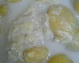Foto langkah ke 8 dari resep Ketan siram kolak pisang duren.