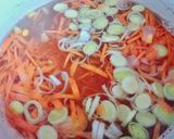 Hình bước làm 3 của món Súp Gà Nấm Rau Củ (Soupe De Poulet Aux Champignons & Légumes)