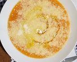 A picture of step 6 of Pumpkin soup aka Crema di zucca (light version).