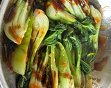 Foto del paso 3 de la receta: Pak choi salteadas con salsa de ostras