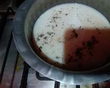 A picture of step 1 of Sham ki Chai.