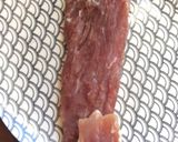 Une image de l'étape 2 de Filet mignon séché.