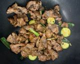 梅花肉炒節瓜的食譜步驟4照片