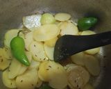 A picture of step 3 of Potato slices.