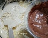 Foto langkah ke 2 dari resep Bolu Marmer Keju.