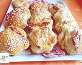 Sajtos, kefires virágos pogácsa recept fázis 5 fotója