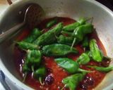 A picture of step 3 of Mirch masala.