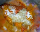 A picture of step 1 of Aloo keema.