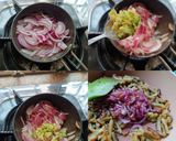A picture of step 2 of Bitter gourd and Onion Subji.